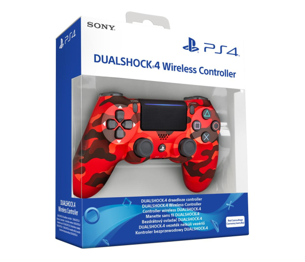 Sony PlayStation 4 DualShock 4 Red Camouflage V2 - 514253 - zdjęcie 6